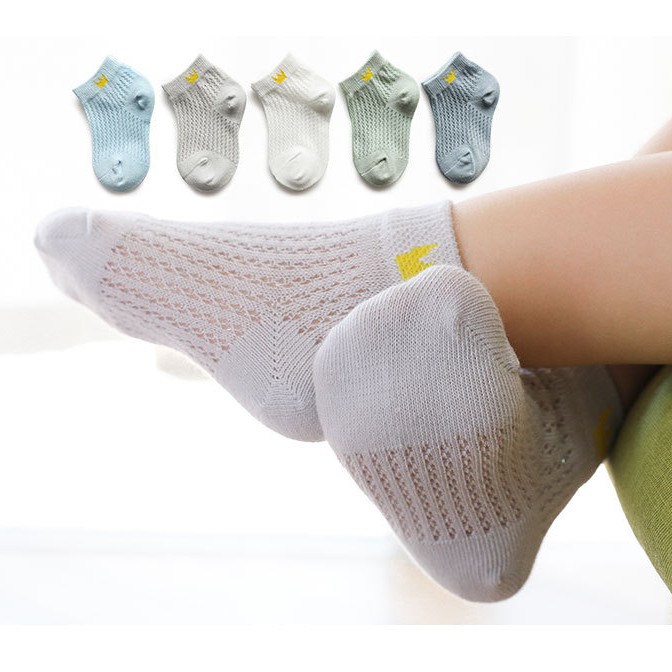 Kids baby infants boys &amp; girls summer cotton socks (0-2Y)