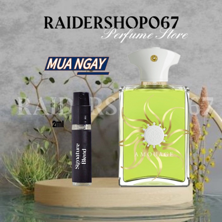 Nước Hoa Amouage - Sunshine man EDP (5ml/10ml/20ml)