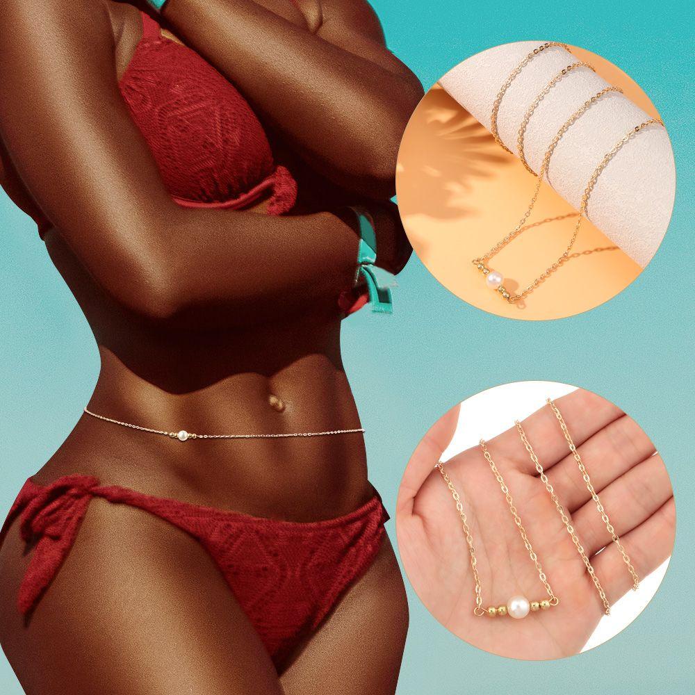 Thắt Lưng Chuỗi Hạt Quyến Rũ Thời Trang Dành Cho Nữ