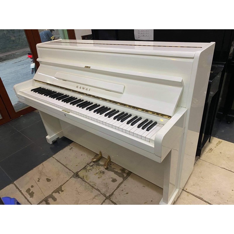 Đàn piano cơ Kawai KSC1 màu trắng cực đẹp, nguyên bản nhập khẩu Nhật