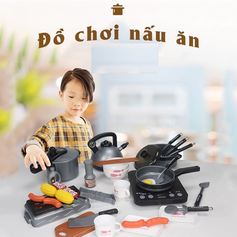 BỘ ĐỒ CHƠI MÔ PHỎNG NẤU ĂN 36 MÓN