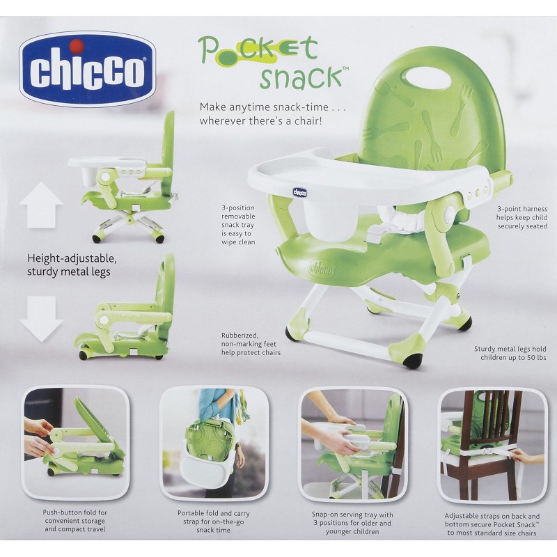 Ghế ăn Chicco pocket snack