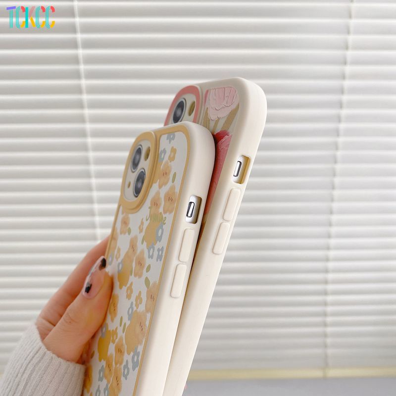 Ốp Điện Thoại Hình Hoa Tulip Cho Xiaomi Poco C31 C40 K20 K30 K40 Pro + K30S 10C 10 Prime 9T 9C 10A 9A 10X Note 8 9 Pro