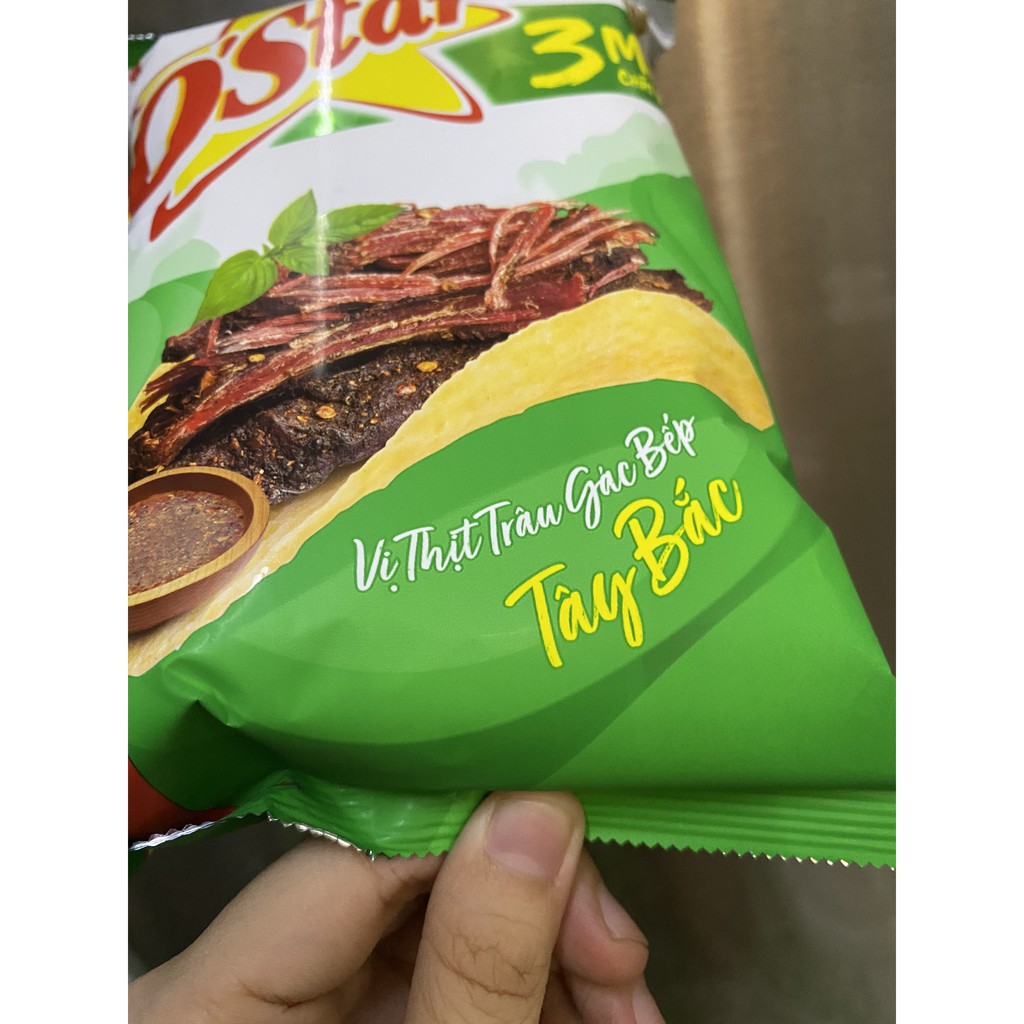 O'star 3 miền Vị thịt trâu gác bếp Tây Bắc 32g