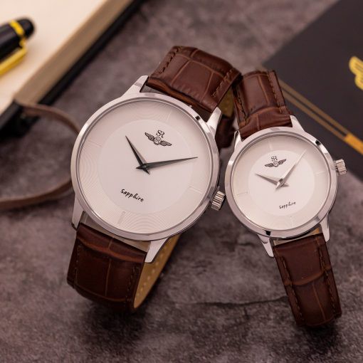 Đồng hồ Đôi SRWATCH SG3004.4102CV - SL3004.4102CV mặt kính Sapphire chống trầy chốn