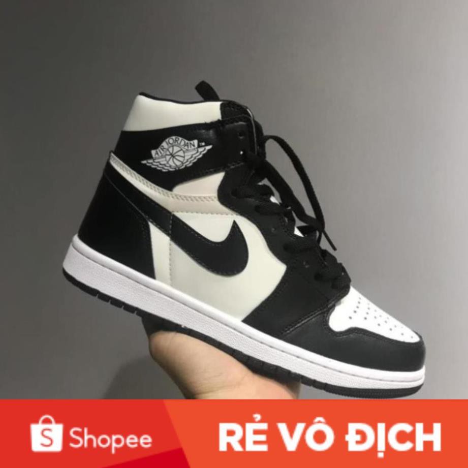 [Xả Kho] Giày JORDAN PANDA, Giày thể thao sneaker Air Jordan panda, JD cao đen trắng cao cấp full box nam nữ