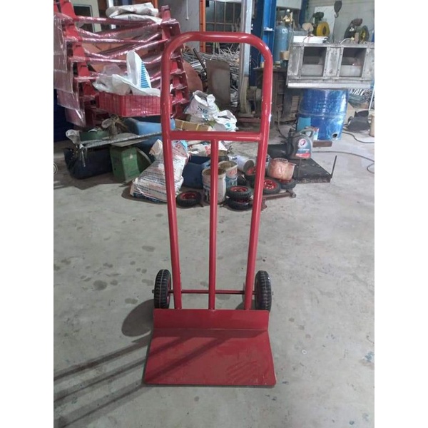 Xe đẩy hàng 2 bánh tải 200kg màu đỏ