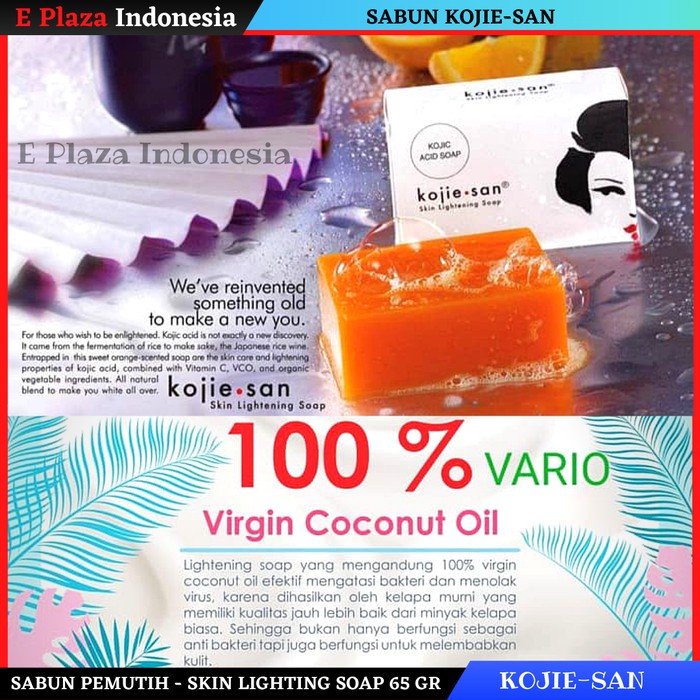 (hàng Mới Về) Xà Phòng Kojie San 65gr Kojic Acid 65gr