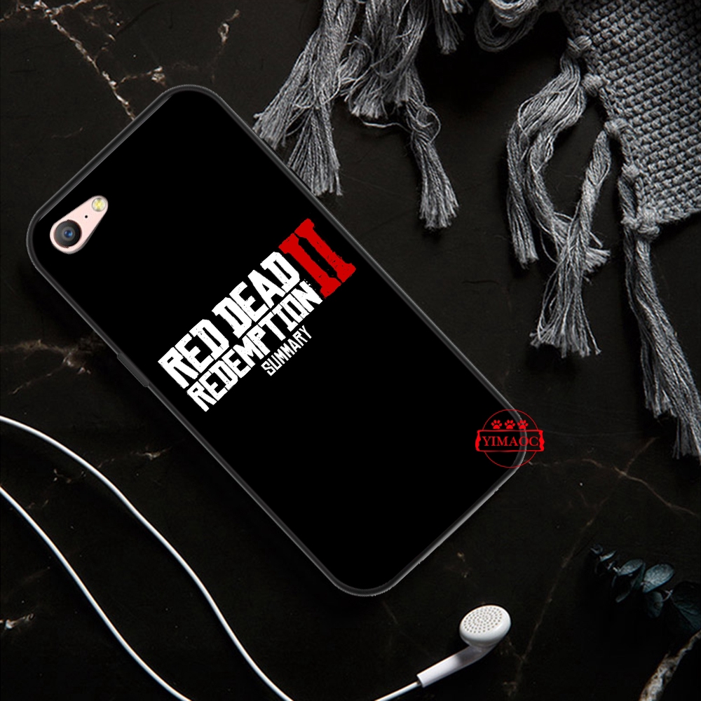 Ốp lưng game Red Dead Redemption nhiều mẫu mã cho điện thoại OPPO A1K A5 A9 2020 Realme 2 A5 3 5 Pro X Lite