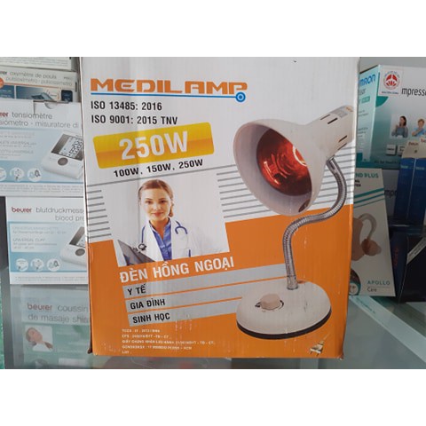 Đèn hồng ngoại TNE Medilamp kèm bóng loại tốt Supermed 220V/250W