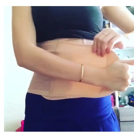 Đai nịt bụng quấn tan mỡ, giảm eo sau sinh loại đẹp T1