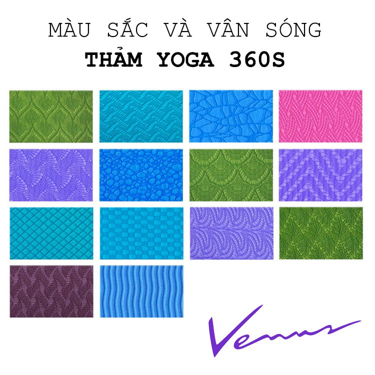 Thảm Tập Yoga TPE 2 Lớp 6mm - YOGA QG, Kích Thước 183x61cm, Chất Liệu Đàn Hồi Cao Cấp, Chống Trơn, Chống Nước, Không Mùi