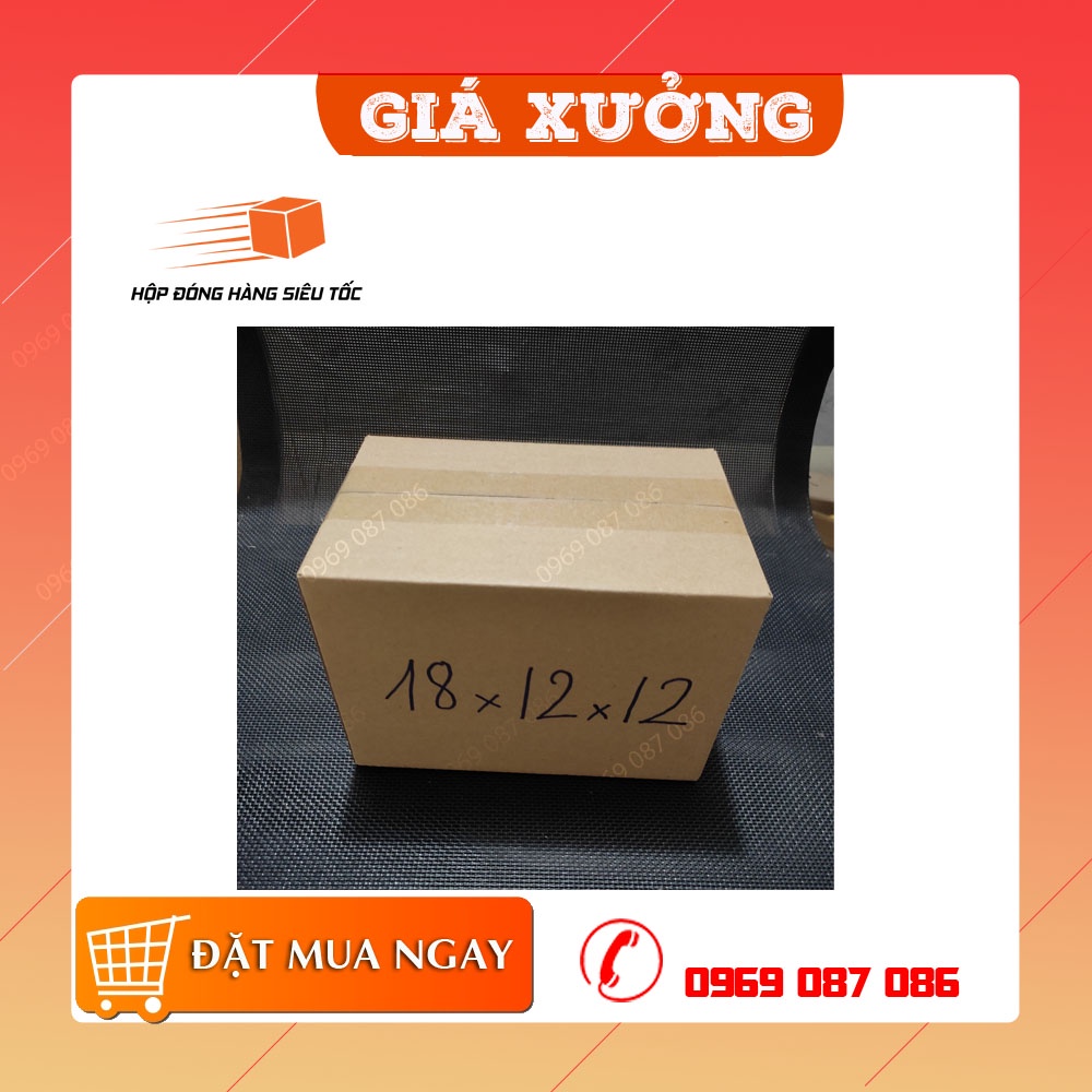 18x12x12 1 Hộp carton đóng hàng