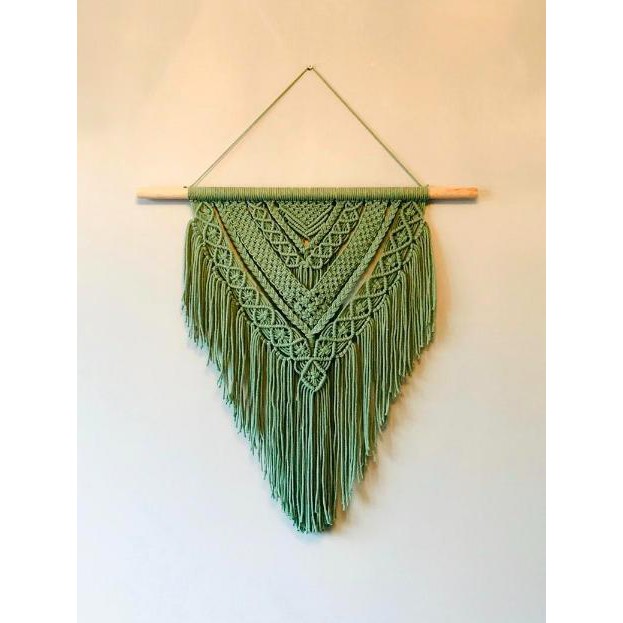 Mành treo trang trí, decor nhà cửa macrame