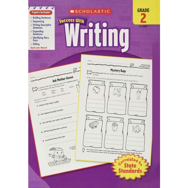 Scholastic Scusses Writng - 5c