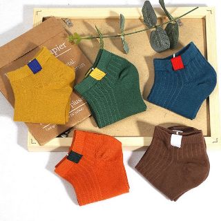 Combo5 Tất màu  vintage
