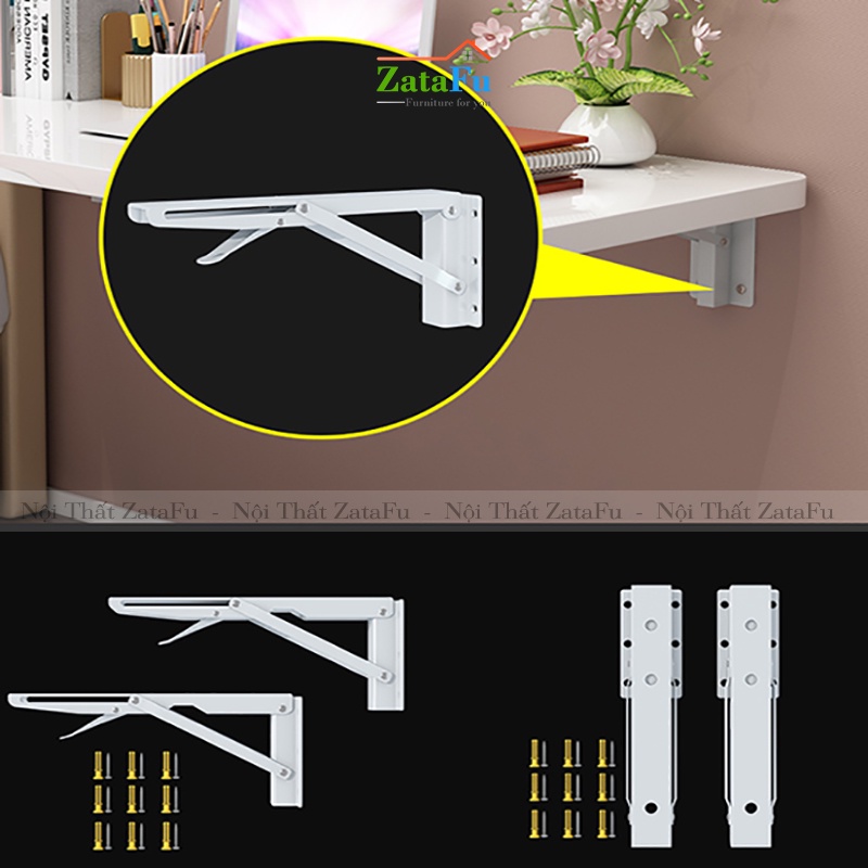 Bàn Kệ Gỗ Treo Tường Gấp Gọn BLV-47