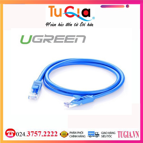 Dây nhẩy, Patch Cord 2m Ugreen cat6 UG-11202 - Hàng Chính Hãng