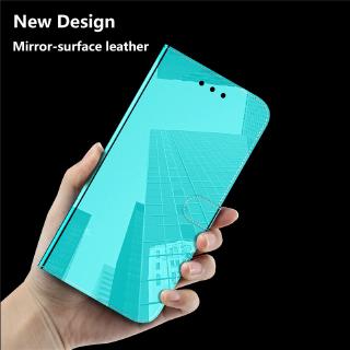 Ốp điện thoại nắp lật mặt gương cho Nokia 2.3 TA-1206 TA-1211 TA-1214 Nokia 2.3 Nokia 2.2 6.2 7.2