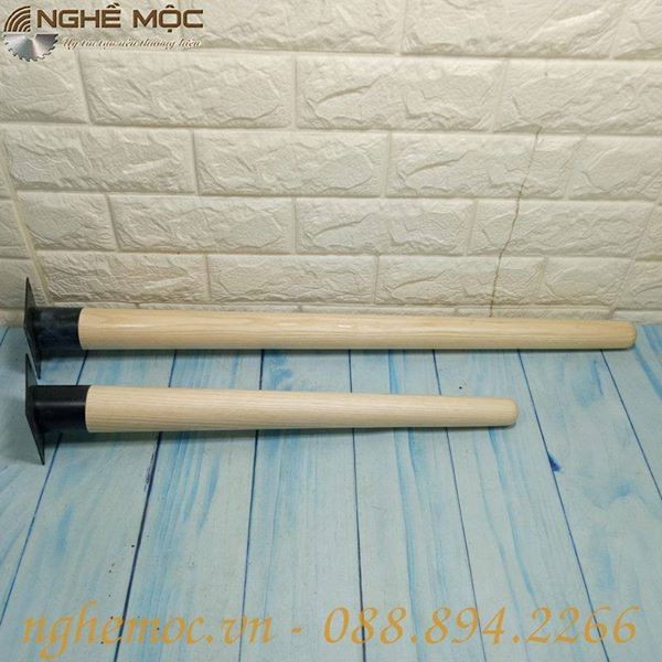 Chân gỗ tròn cao cấp 35cm