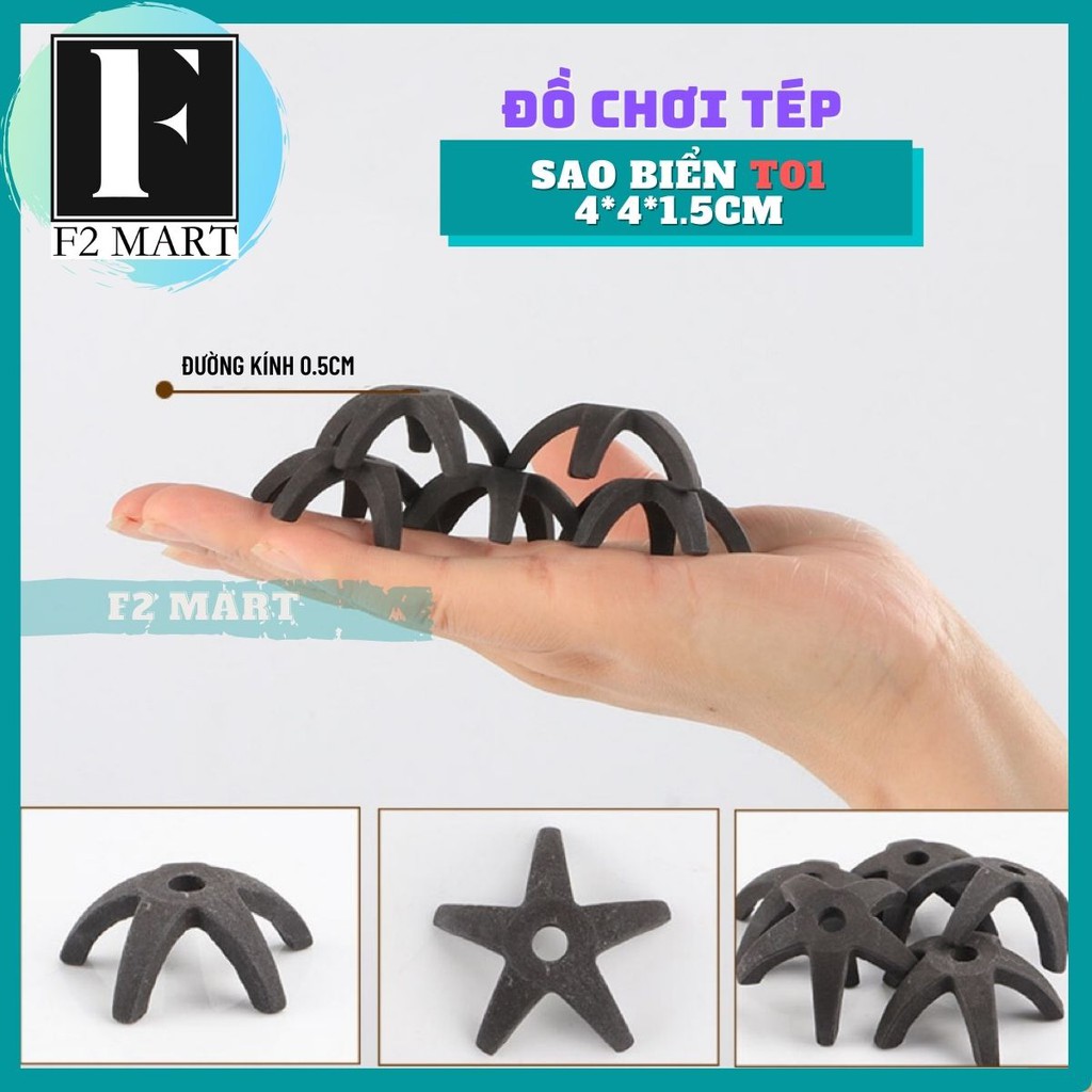 Đồ Chơi Bằng Gốm Cho Tép Cảnh (Nhiều Hình)