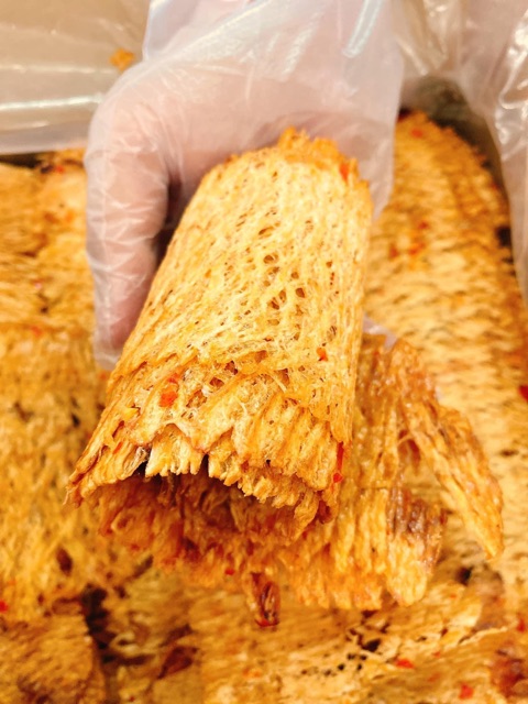 KHÔ MỰC CÁN TẨM GIA VỊ lon 200gr