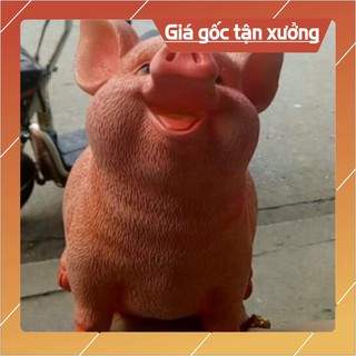 [FREE SHIP] Lợn heo nhựa tiết kiệm tiền 3D hot màu null hồng