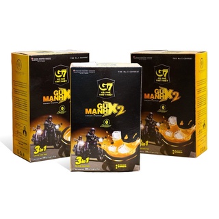 Cà Phê G7 Gu Mạnh X2 3in1 thương hiệu Trung Nguyên