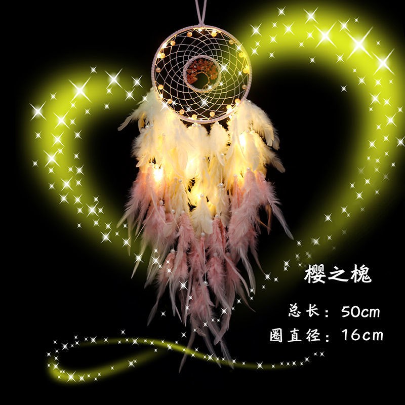 Phụ Kiện Dreamcatcher Hình Trái Tim Làm Quà Tặng Sinh Nhật / Tốt Nghiệp Diy