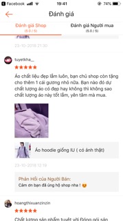 Áo Hoodie IU ( Có ảnh thật )