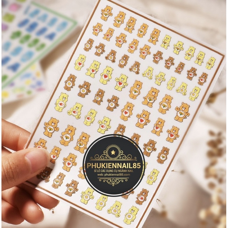 sticker gấu