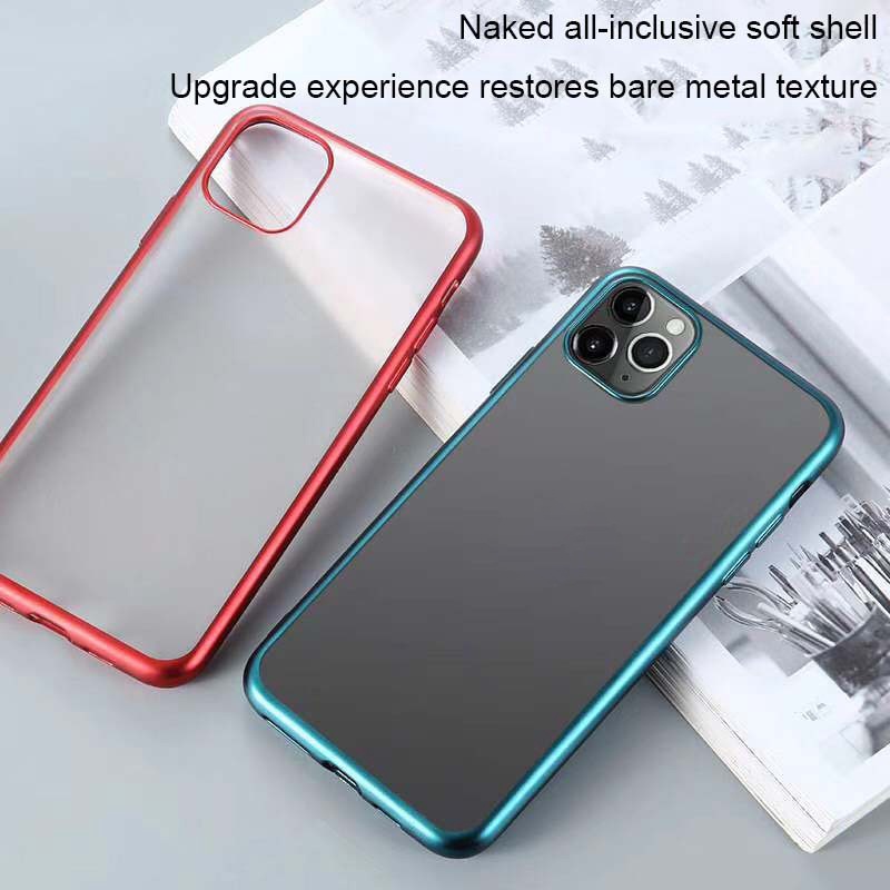 Ốp điện thoại silicon mềm trong suốt sang trọng dành cho compatible for iPhone 11 Pro Max XR X XS Max 7 8 6 6S Plus