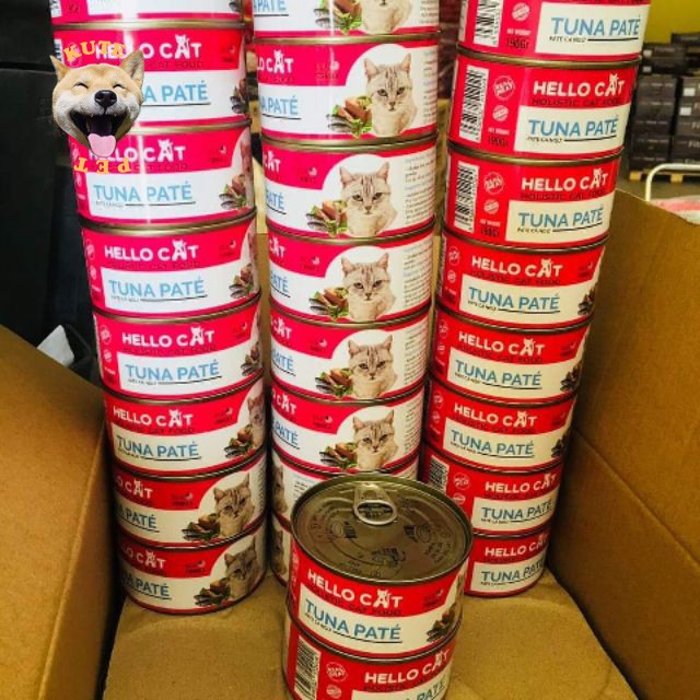 Thức ăn Pate HelloCat cho mèo hộp 190gram