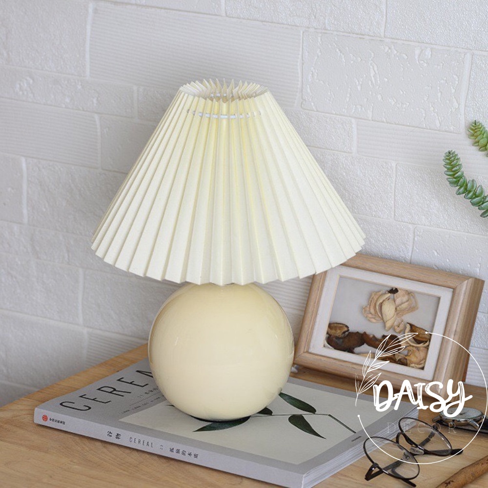 Đèn ngủ vintage phong cách Hàn Quốc DL01 - Có tăng giảm độ sáng - Tặng kèm bóng led  - HÀNG CÓ SẴN - Daisy.decor