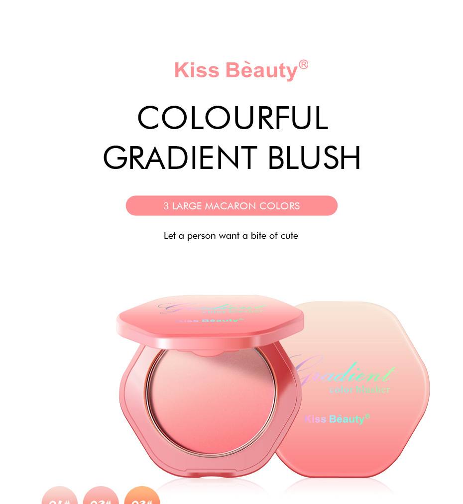 Phấn Má Hồng Kiss Beauty Trang Điểm Tự Nhiên Lâu Trôi | BigBuy360 - bigbuy360.vn