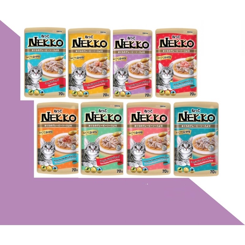Pate mèo Nekko Gravy 70g