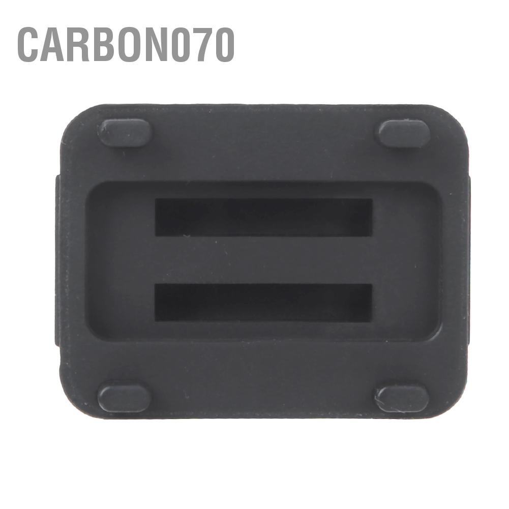 Carbon070 Sunnylife Mềm mại silicone đen Giao diện ống kính màu Nắp bảo vệ chống bụi cho INSTA360 ONE R