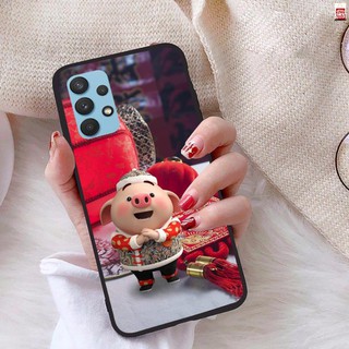 Ốp lưng Samsung Galaxy A32 4G viền dẻo TPU BST Pig Cute đẹp