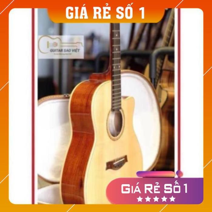 Đàn guitar acoustic full solid có EQ mã Star-02CE (shopmh59)