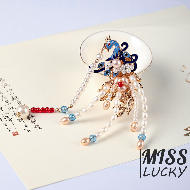 Kẹp Tóc Nữ Kiểu Dáng Retro Phong Cách Trung Hoa