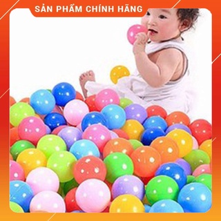 100 BÓNG NHỰA MỀM CHO BÉ AN TOÀN SỬ DỤNG