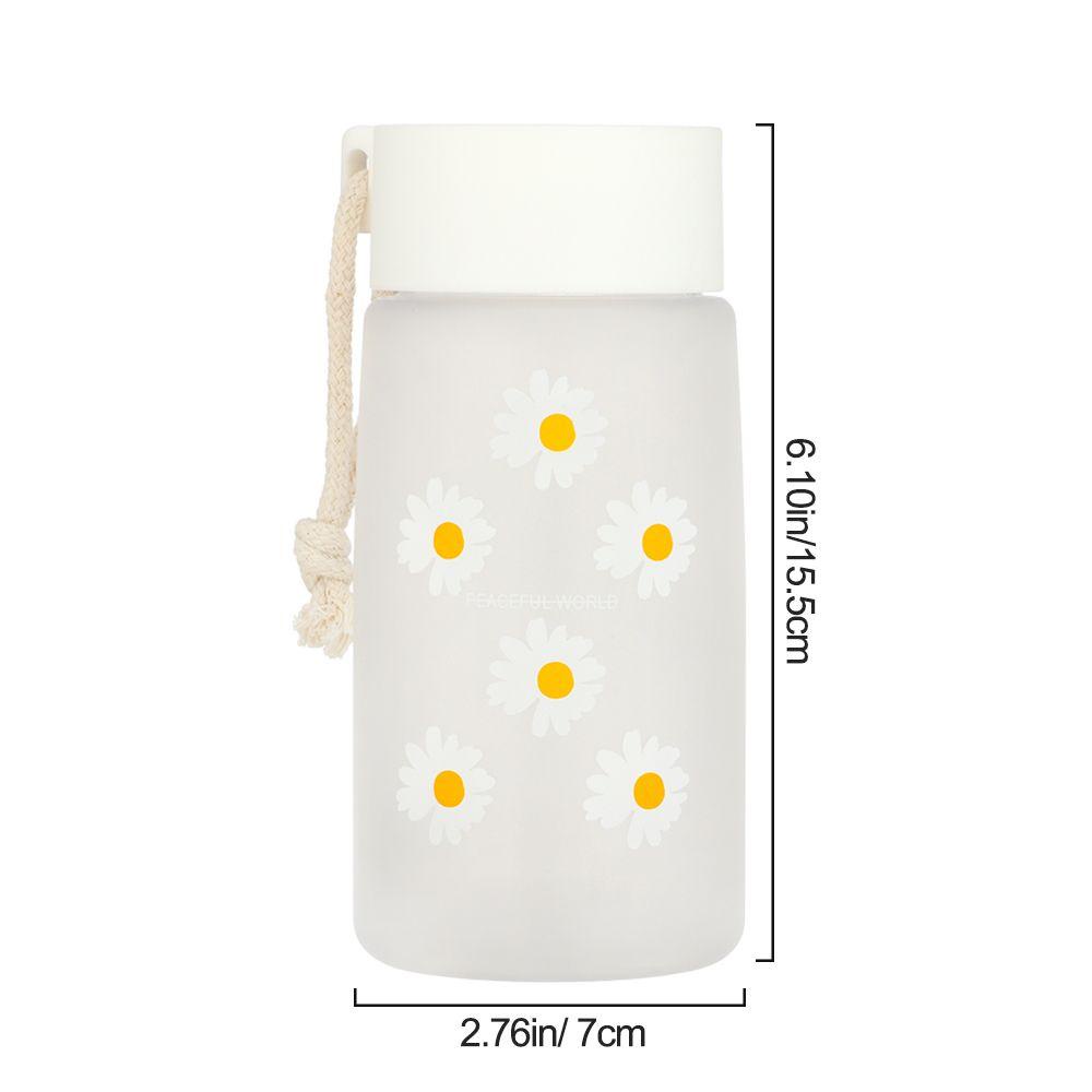 FOREVER Bình Nước Nhựa 500ml Họa Tiết Hoa Cúc