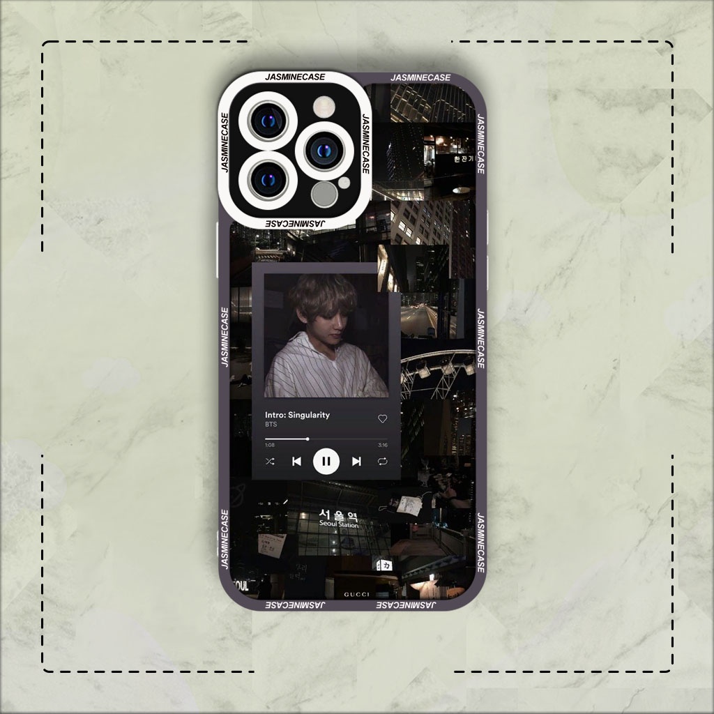Ốp lưng iphone cạnh vuông JM Case BTS Kpop V 6plus/6s/6splus/7/7plus/8/8plus/x/xs/11/12/pro/max/plus/promax