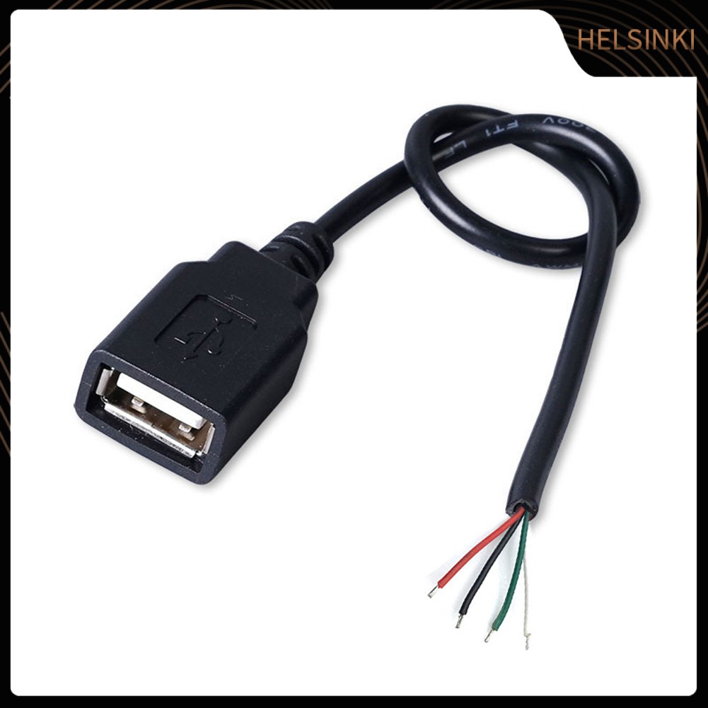 Dây Cáp Sạc Nối Dài 30cm Usb 2.0 Type A Cái Jack 4 Lõi