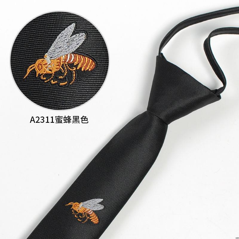 Cà Vạt Thêu Họa Tiết Phong Cách Hàn Quốc 5cm Dành Cho Nam Và Nữ