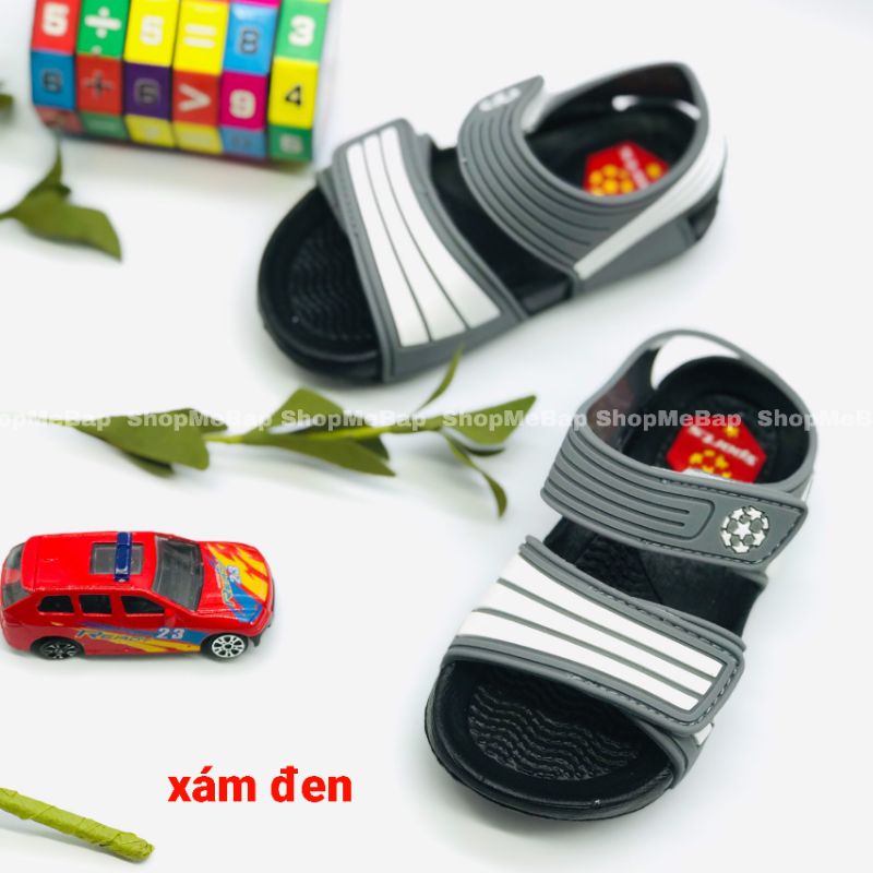 Sandal bé trai đế chống trượt siêu chắc chắn cho bé