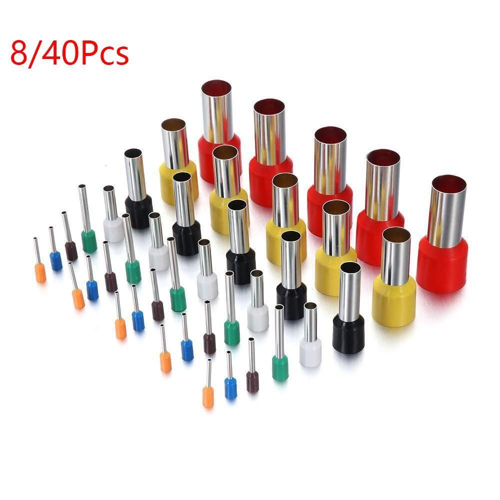 Bộ 8 / 40 Khuôn Cắt Đất Sét Hình Tròn Bằng Kim Loại Polymer