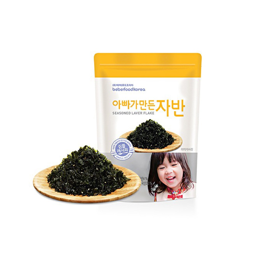 Rong biển trộn cơm cho bé Bebefood Hàn Quốc 30gr