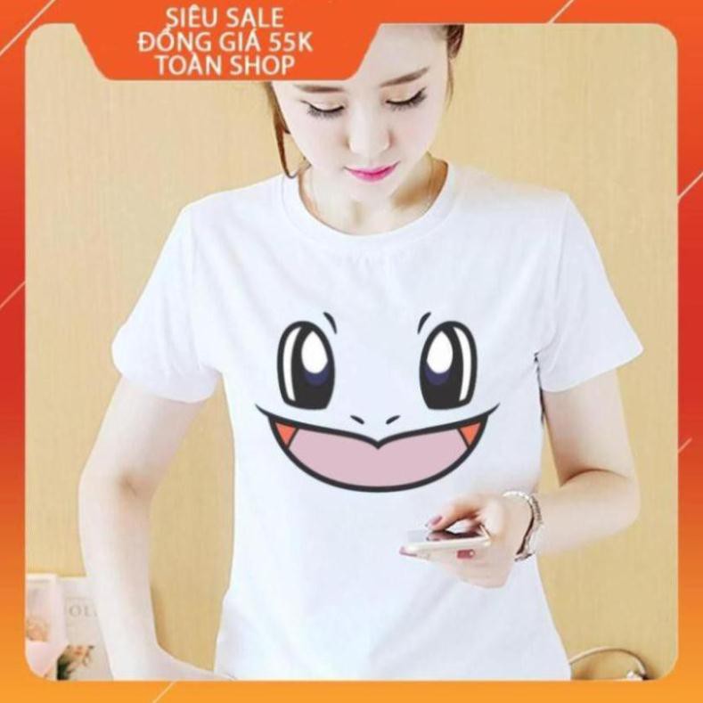 [GIẢM SẬP SÀN][SIÊU SALE][ĐỒNG GIÁ 65K TOÀN SHOP] Áo thun nam nữ in đôi mắt pokemon, đôi mắt anime, áo thun pokemon-007