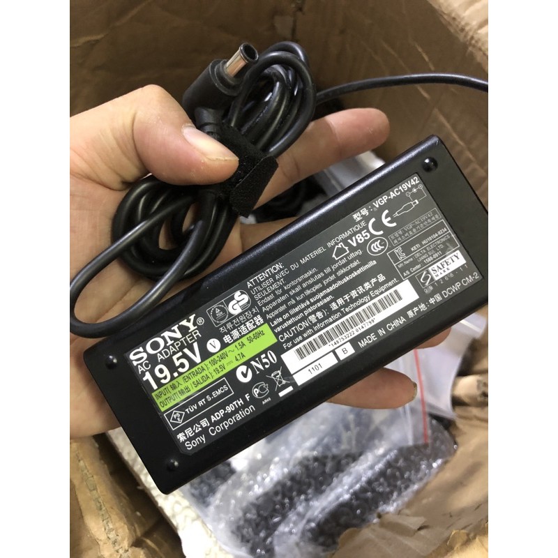 Sạc laptop sony 19.5v zin chính hãng